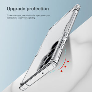 NILLKIN θήκη Nature Pro για Samsung S23 Ultra, διάφανη | Αξεσουάρ κινητών | elabstore.gr