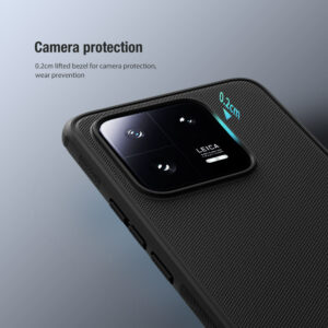 NILLKIN θήκη Super Frosted Shield Pro για Xiaomi 13, μαύρο | Αξεσουάρ κινητών | elabstore.gr