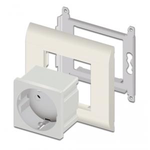 DELOCK module πρίζας ρεύματος Easy 45 81392, 45x45mm | Εργαλεία | elabstore.gr