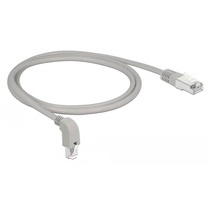 DELOCK Καλώδιο SF/UTP Cat 5e 85856, 26AWG, copper, 1m, γκρι | eLabstore.gr DELOCK Καλώδιο SF/UTP Cat 5e 85856, 26AWG, copper, 1m, γκρι | Καλώδια - Αντάπτορες | elabstore.gr