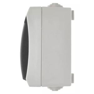 EMOS πρίζα τοίχου A1396.1, διπλή, Schuko, 250V/16A, IP44, γκρι | Εργαλεία | elabstore.gr