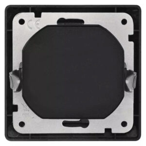 EMOS πρίζα τοίχου A6000.3, 2x USB θύρες, 10.5W, 1x Schuko, 16A, μαύρη | Εργαλεία | elabstore.gr