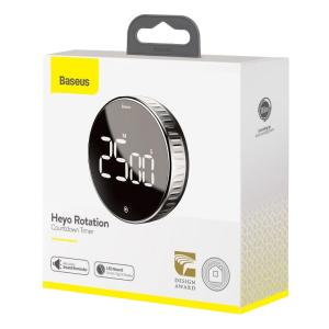 BASEUS χρονόμετρο αντίστροφης μέτρησης ACDJS-01, LED, 0-99, μαύρο | Οικιακός εξοπλισμός | elabstore.gr