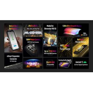 ULEFONE smartphone Power Armor 18, 5G, 6.58", 12/256GB, 9600mAh, μαύρο | Mobile Συσκευές | elabstore.gr