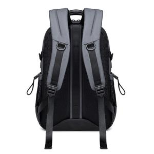 ARCTIC HUNTER τσάντα πλάτης B00530 με θήκη laptop 15.6", 24L, γκρι | eLabstore.gr