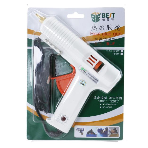 BEST πιστόλι θερμικής σιλικόνης BST-102B, 100W, ρυθμιζόμενη θερμοκρασία | eLabstore.gr BEST πιστόλι θερμικής σιλικόνης BST-102B, 100W, ρυθμιζόμενη θερμοκρασία - Image 6