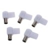 POWERTECH βύσμα PAL 9.5mm αρσενικό CAB-V013 για TV, 90°, λευκό, 5τμχ | eLabstore.gr POWERTECH βύσμα PAL 9.5mm αρσενικό CAB-V013 για TV, 90°, λευκό, 5τμχ | Καλώδια - Αντάπτορες | elabstore.gr