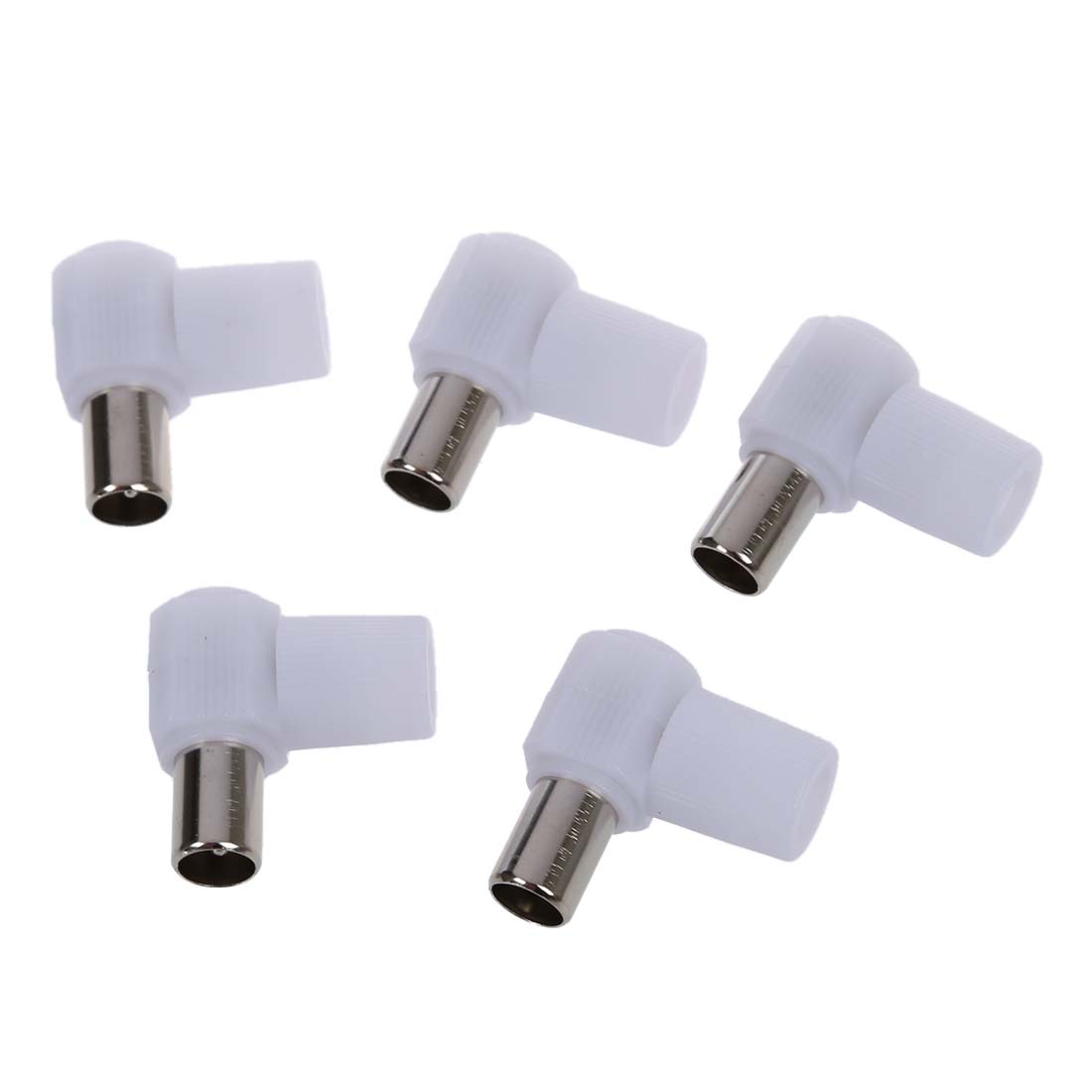POWERTECH βύσμα PAL 9.5mm αρσενικό CAB-V013 για TV, 90°, λευκό, 5τμχ | eLabstore.gr POWERTECH βύσμα PAL 9.5mm αρσενικό CAB-V013 για TV, 90°, λευκό, 5τμχ | Καλώδια - Αντάπτορες | elabstore.gr