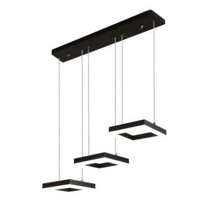 POWERTECH LED φωτιστικό οροφής HLL-0103, 35W, 70x120cm, μαύρο | Φωτισμός | elabstore.gr
