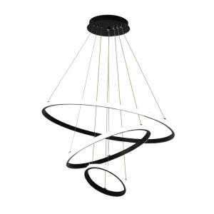 POWERTECH LED φωτιστικό οροφής HLL-0105, 44W, 3800lm, 60x60cm, μαύρο | Φωτισμός | elabstore.gr