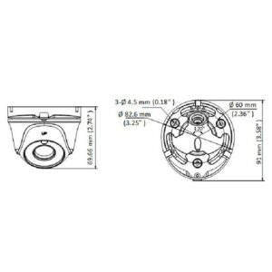 HIKVISION υβριδική κάμερα HiWatch HWT-T150-M, 2.8mm, 5MP, IP66, IR 20m | Κάμερες Ασφαλείας | elabstore.gr