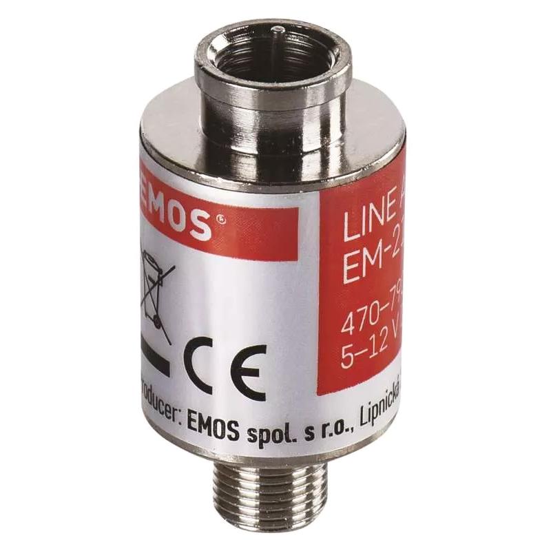 EMOS ενισχυτής σήματος DVB-T/T2 J5709, UHF 470–790MHz, 20dB, F connector | eLabstore.gr EMOS ενισχυτής σήματος DVB-T/T2 J5709, UHF 470–790MHz, 20dB, F connector | Εικόνα & Ήχος | elabstore.gr