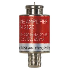EMOS ενισχυτής σήματος DVB-T/T2 J5709, UHF 470–790MHz, 20dB, F connector | Εικόνα & Ήχος | elabstore.gr