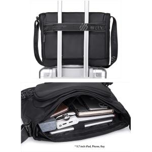 ARCTIC HUNTER τσάντα ώμου K00528 με θήκη tablet, 10L, μαύρη | Προσωπική Φροντίδα | elabstore.gr