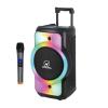 N-GEAR φορητό ηχείο Juke 12 με μικρόφωνο, 500W, BT/TF/USB/AUX, FM, μαύρο | Εικόνα & Ήχος | elabstore.gr