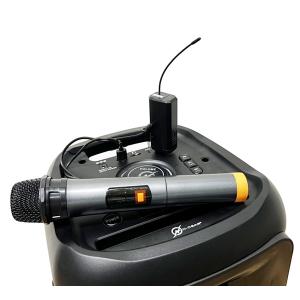 N-GEAR φορητό ηχείο Juke 12 με μικρόφωνο, 500W, BT/TF/USB/AUX, FM, μαύρο | Εικόνα & Ήχος | elabstore.gr