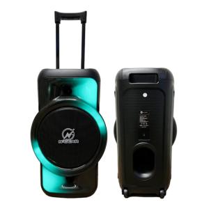 N-GEAR φορητό ηχείο Juke 12 με μικρόφωνο, 500W, BT/TF/USB/AUX, FM, μαύρο | Εικόνα & Ήχος | elabstore.gr