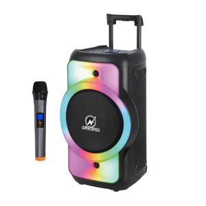 N-GEAR φορητό ηχείο Juke 12 με μικρόφωνο, 500W, BT/TF/USB/AUX, FM, μαύρο | Εικόνα & Ήχος | elabstore.gr