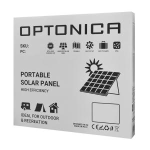 OPTONICA ηλιακός φορτιστής 9400 με έξοδο USB/USB-C/DC, foldable, 120W | Τροφοδοσία Ρεύματος | elabstore.gr
