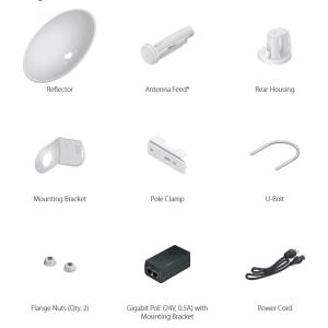 UBIQUITI UISP airMAX PowerBeam M5 400 mm Bridge, 5GHz, 25dBi | Δικτυακά | elabstore.gr