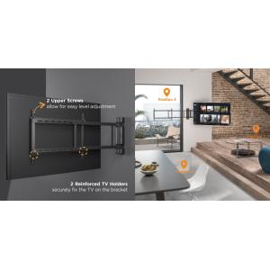 BRATECK επιτοίχια βάση PLB-M06H για οθόνη 32"-75, 50kg | Εικόνα & Ήχος | elabstore.gr