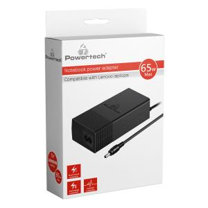 POWERTECH τροφοδοτικό laptop PT-1083 για Dell, 90W, 1.2m, μαύρο | Αξεσουάρ για Laptop | elabstore.gr