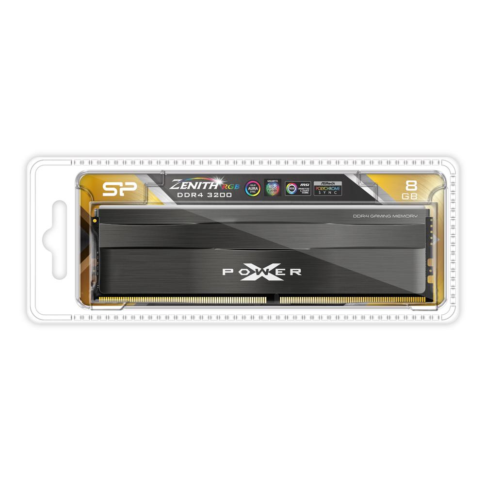 SILICON POWER μνήμη DDR4 UDIMM XPOWER Zenith, 8GB, RGB, 3200MHz, CL16 | eLabstore.gr SILICON POWER μνήμη DDR4 UDIMM XPOWER Zenith, 8GB, RGB, 3200MHz, CL16 | PC & Αναβάθμιση | elabstore.gr