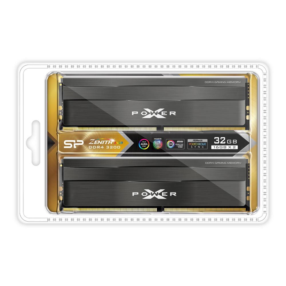 SILICON POWER μνήμη DDR4 UDIMM XPOWER Zenith 16GB x2, RGB, 3200MHz, CL16 | eLabstore.gr SILICON POWER μνήμη DDR4 UDIMM XPOWER Zenith 16GB x2, RGB, 3200MHz, CL16 | PC & Αναβάθμιση | elabstore.gr