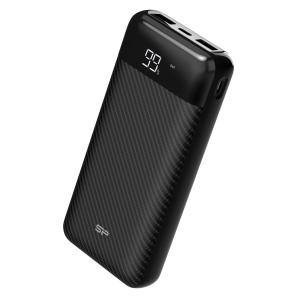 SILICON POWER power bank GS28, 20000mAh, 2x USB output, 2.1A, μαύρο | Αξεσουάρ κινητών | elabstore.gr
