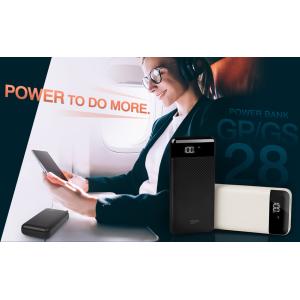 SILICON POWER power bank GS28, 20000mAh, 2x USB output, 2.1A, μαύρο | Αξεσουάρ κινητών | elabstore.gr