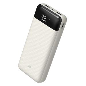 SILICON POWER power bank GS28, 20000mAh, 2x USB output, 2.1A, λευκό | Αξεσουάρ κινητών | elabstore.gr
