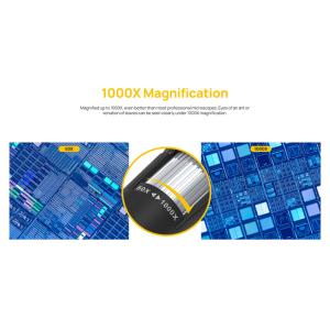 ULEFONE ψηφιακό μικροσκόπιο C01 για uSmart βύσμα, 50x-1000x, 1MP | Αξεσουάρ κινητών | elabstore.gr