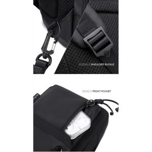 ARCTIC HUNTER τσάντα Crossbody XB00526 με θήκη tablet, 3L, γκρι | Προσωπική Φροντίδα | elabstore.gr