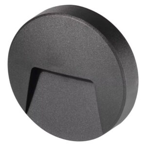 EMOS LED φωτιστικό τοίχου ZC0113, 3W, 100lm, 4000K, IP65, Φ135mm, γκρι | Φωτισμός | elabstore.gr
