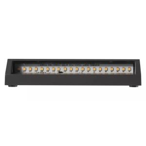 EMOS LED φωτιστικό τοίχου ZC0117, 3W, 200lm, 4000K, IP65, 16x7cm, γκρι | Φωτισμός | elabstore.gr