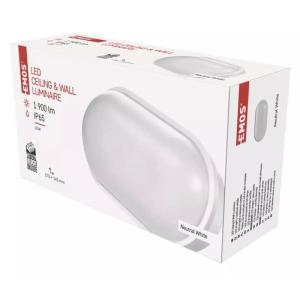 EMOS LED φωτιστικό τοίχου ZM3020, 20W, 1900lm, 4000K, IP65, λευκό | eLabstore.gr EMOS LED φωτιστικό τοίχου ZM3020, 20W, 1900lm, 4000K, IP65, λευκό | Φωτισμός | elabstore.gr