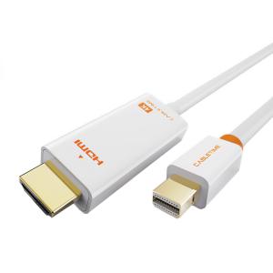 CABLETIME καλώδιο Mini DisplayPort σε HDMI AV588, 4K/30HZ, 1.8m, λευκό | Καλώδια - Αντάπτορες | elabstore.gr