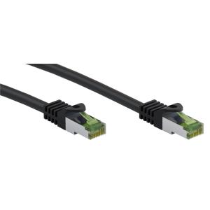 GOOBAY καλώδιο S/FTP CAT 8.1 61094, copper, AWG 26, GHMT, 2m, μαύρο | Καλώδια - Αντάπτορες | elabstore.gr