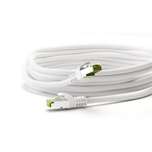 GOOBAY καλώδιο S/FTP CAT 8.1 61110, copper, AWG 26, LSZH, 15m, λευκό | Καλώδια - Αντάπτορες | elabstore.gr