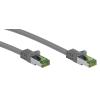 GOOBAY καλώδιο S/FTP CAT 8.1 61113, copper, AWG 26, GHMT, 0.25m, γκρι | Καλώδια - Αντάπτορες | elabstore.gr