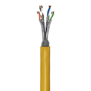 GOOBAY καλώδιο S/FTP CAT 8.1 61126, copper, AWG 22, GHMT, 25m, κίτρινο | Καλώδια - Αντάπτορες | elabstore.gr