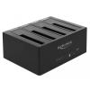 DELOCK docking station 64063, clone function, 4x HDD/SSD 6Gb/s, μαύρο | eLabstore.gr DELOCK docking station 64063, clone function, 4x HDD/SSD 6Gb/s, μαύρο | Συνοδευτικά PC | elabstore.gr