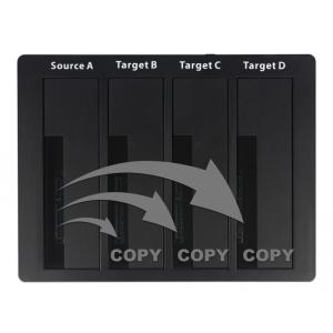 DELOCK docking station 64063, clone function, 4x HDD/SSD 6Gb/s, μαύρο | Συνοδευτικά PC | elabstore.gr