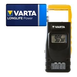 VARTA ψηφιακό tester μπαταρίας 64886 για 9V/AA/C/D/button cells | Εργαλεία | elabstore.gr