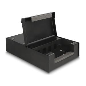 DELOCK κυτίο ένωσης 4 θυρών 66235 για Keystone modules, μαύρο | eLabstore.gr DELOCK κυτίο ένωσης 4 θυρών 66235 για Keystone modules, μαύρο | Εξοπλισμός IT | elabstore.gr