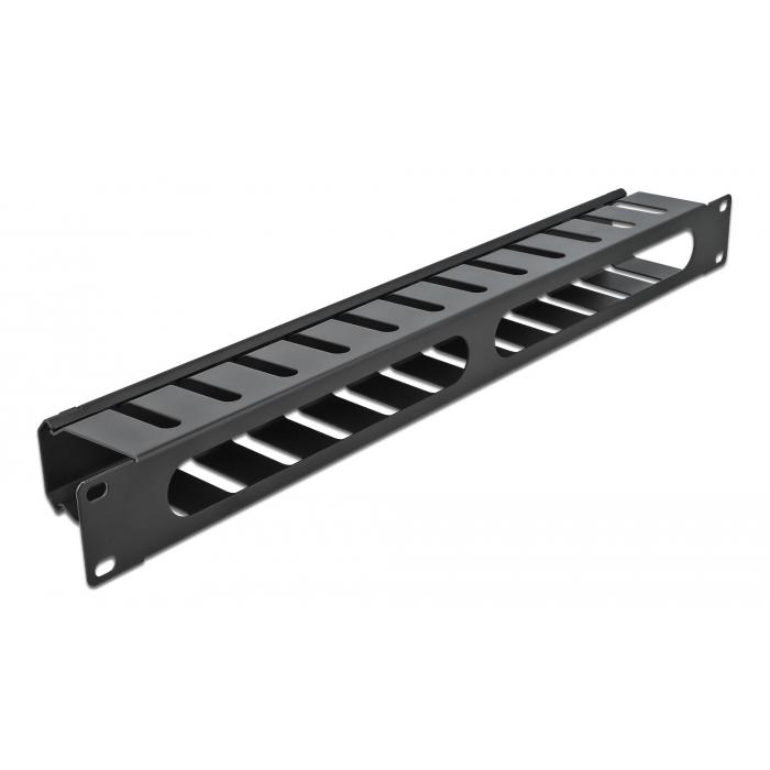 DELOCK cable management 66550 για rack 19"/1U, μαύρο | eLabstore.gr DELOCK cable management 66550 για rack 19"/1U, μαύρο | Εξοπλισμός IT | elabstore.gr