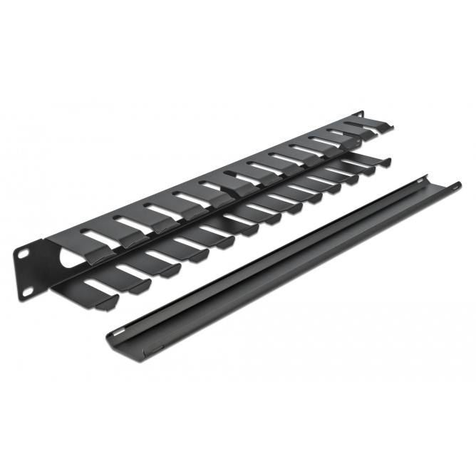 DELOCK cable management 66550 για rack 19"/1U, μαύρο | eLabstore.gr DELOCK cable management 66550 για rack 19"/1U, μαύρο | Εξοπλισμός IT | elabstore.gr
