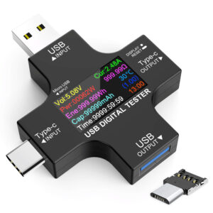 Συσκευή ελέγχου λειτουργίας θύρας USB, Micro USB & USB-C, 3.6-32V, LCD | Εργαλεία | elabstore.gr
