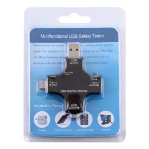Συσκευή ελέγχου λειτουργίας θύρας USB, Micro USB & USB-C, 3.6-32V, LCD | Εργαλεία | elabstore.gr