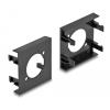DELOCK D-Type module βάση 81405 για Easy 45 patch panel, 45x45mm, 5τμχ | Εξοπλισμός IT | elabstore.gr
